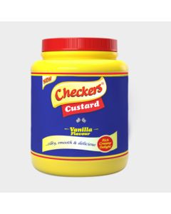 Checkers custard vanilla 2 kg jar