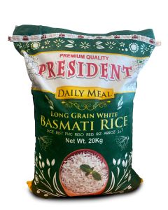 President daily basmati rice 20 kg