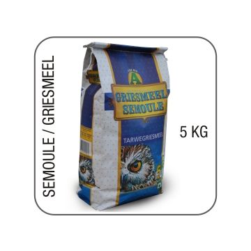 Witte Griesmeel 5 kg steenuil