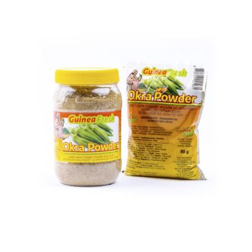 Okra powder jar 160 gr guinea fresh