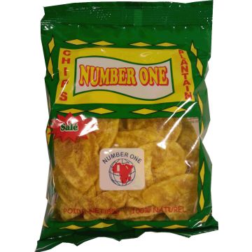 Number one plantain chips sweet 20 x 85gr