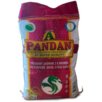Big A Pandan jasmine rice 3x broken