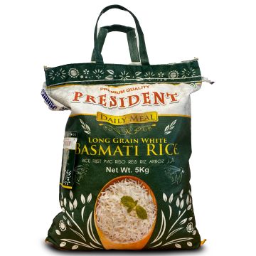 President daily basmati rice 5 kg