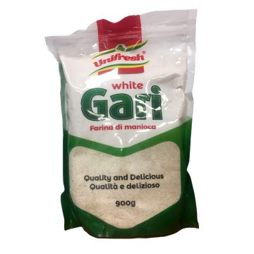 Unifresh white Gari 900 gr - Farina de Manioca