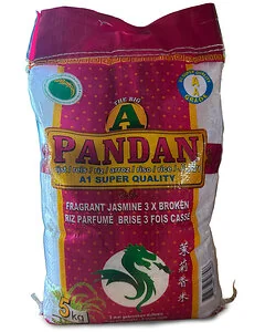 Big A Pandan jasmine rice 3x broken