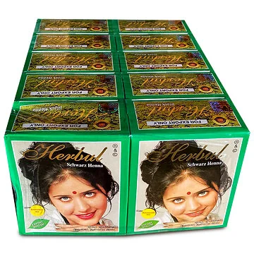 Herbal black henna 6 x 10gram