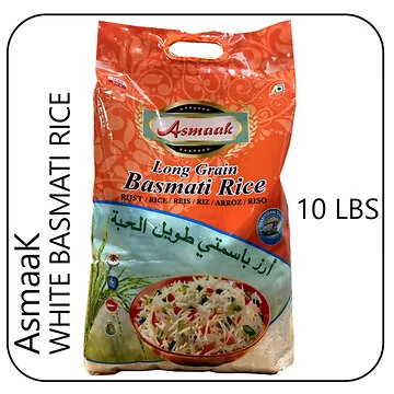 AsmaaK 10 lbs basmati blend