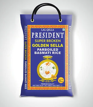 President golden sella extra broken basmati 5 KG