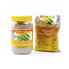 Okra powder jar 160 gr guinea fresh